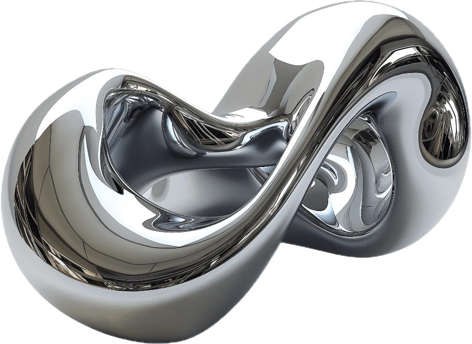 Abstract 3D sculpture